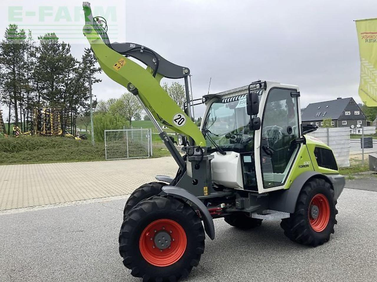 CLAAS radlader torion 530 - מיני מחפר: תמונה 3 CLAAS radlader torion 530 - מיני מחפר: תמונה 3