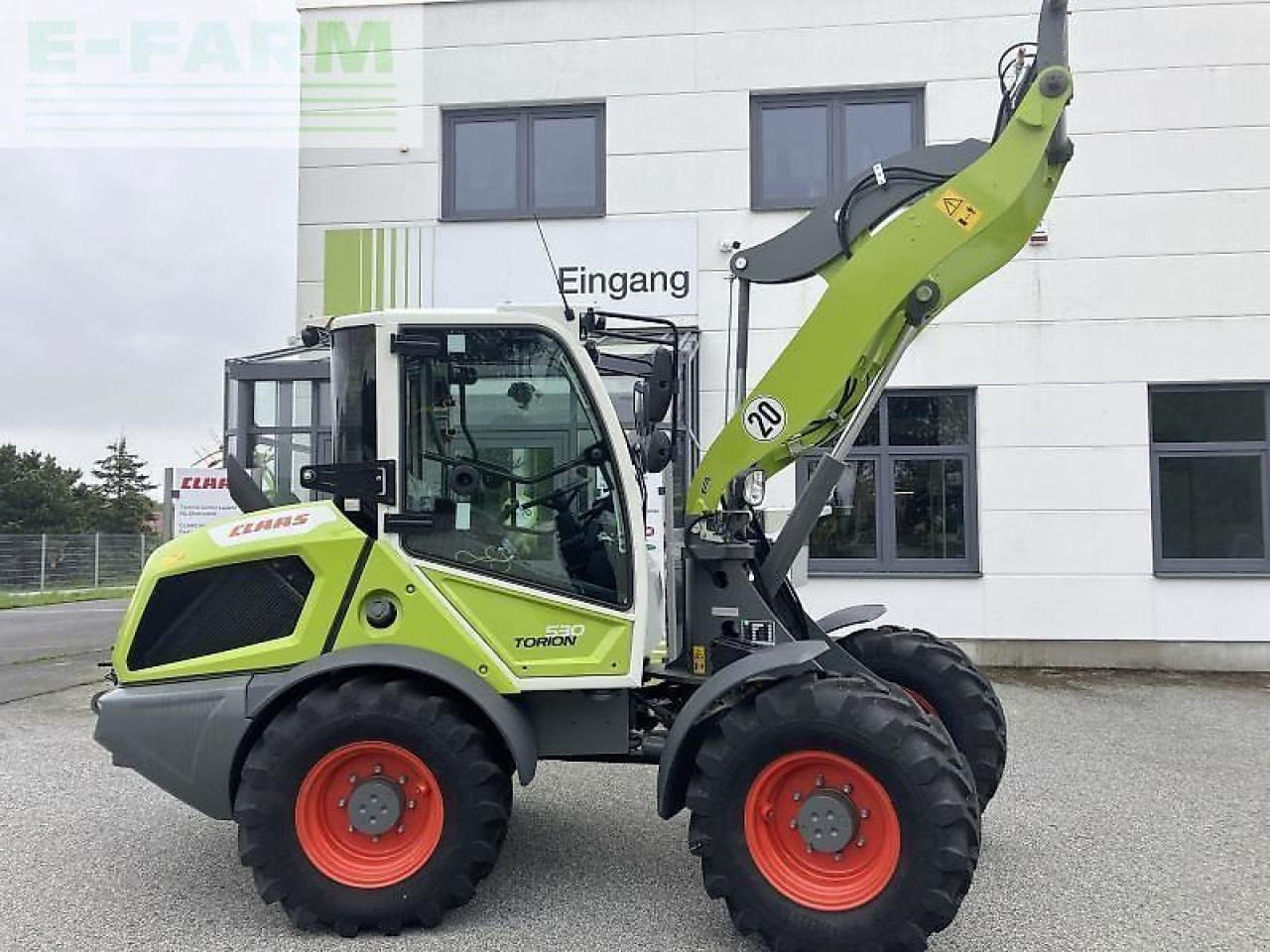 CLAAS radlader torion 530 - מיני מחפר: תמונה 1 CLAAS radlader torion 530 - מיני מחפר: תמונה 1