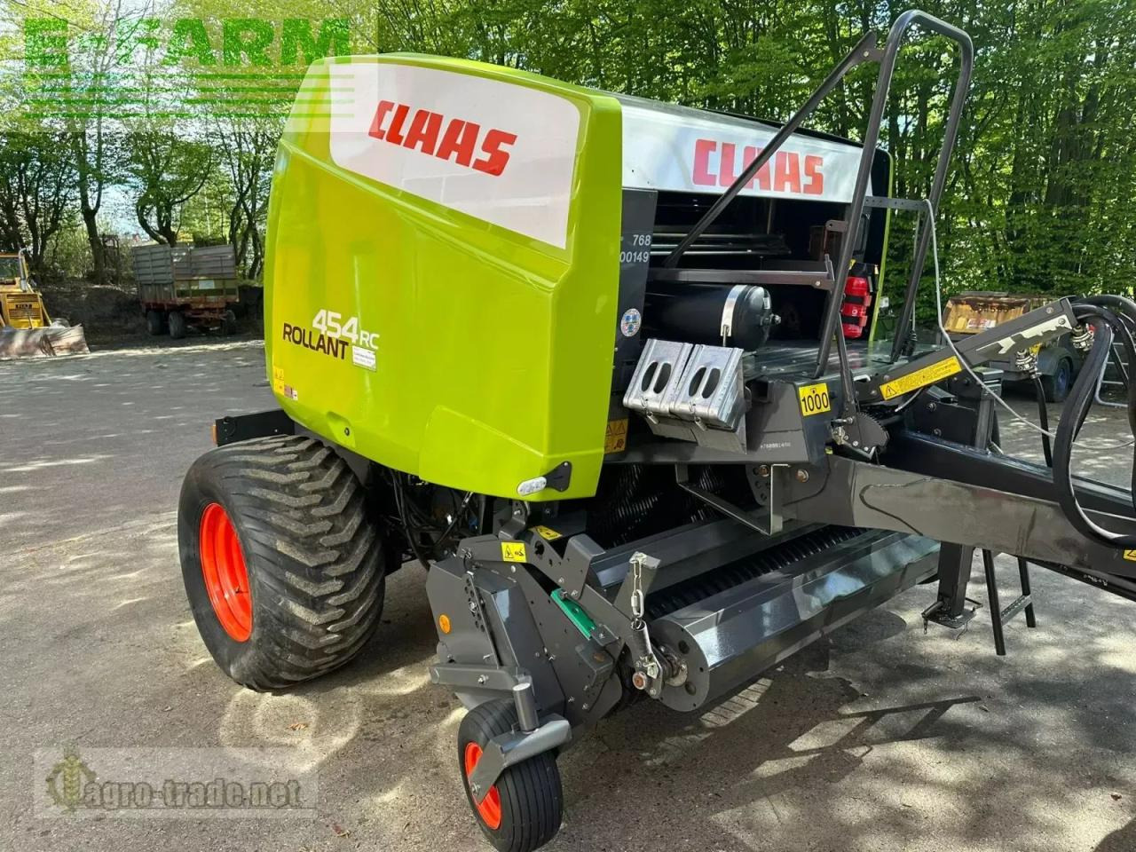 CLAAS rollant 454 rc - מכונת צרור מרובעת: תמונה 1 CLAAS rollant 454 rc - מכונת צרור מרובעת: תמונה 1