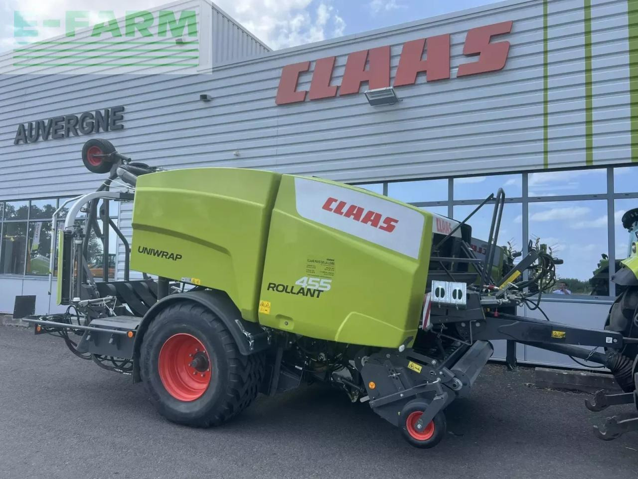 CLAAS rollant 455 rc uniwrap - מכונת צרור מרובעת: תמונה 1 CLAAS rollant 455 rc uniwrap - מכונת צרור מרובעת: תמונה 1