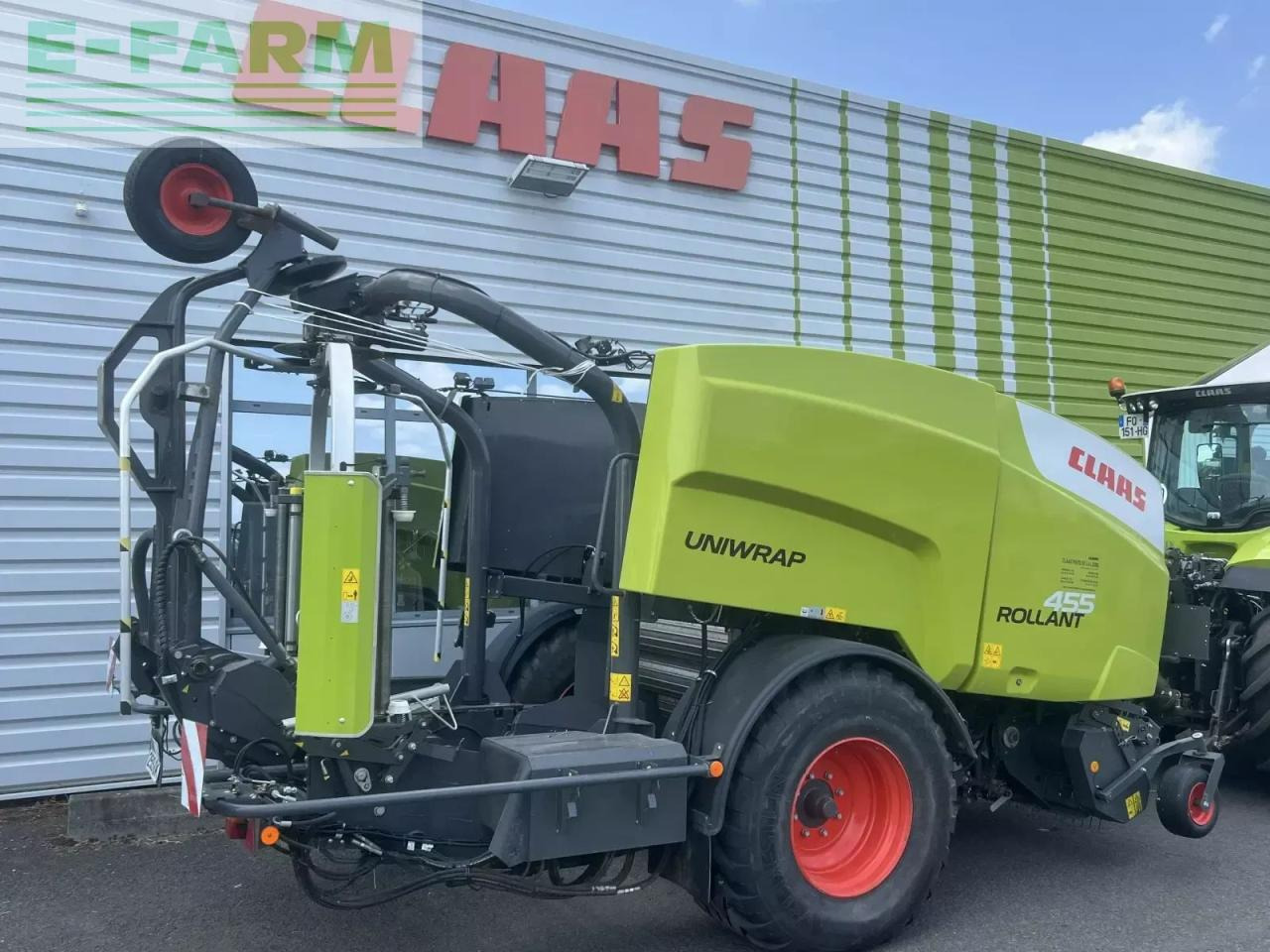 CLAAS rollant 455 rc uniwrap - מכונת צרור מרובעת: תמונה 3 CLAAS rollant 455 rc uniwrap - מכונת צרור מרובעת: תמונה 3