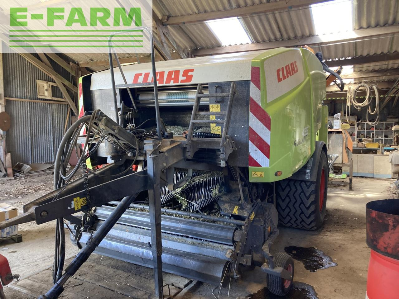CLAAS rollant 455 rc uniwrap - מכונת צרור מרובעת: תמונה 2 CLAAS rollant 455 rc uniwrap - מכונת צרור מרובעת: תמונה 2