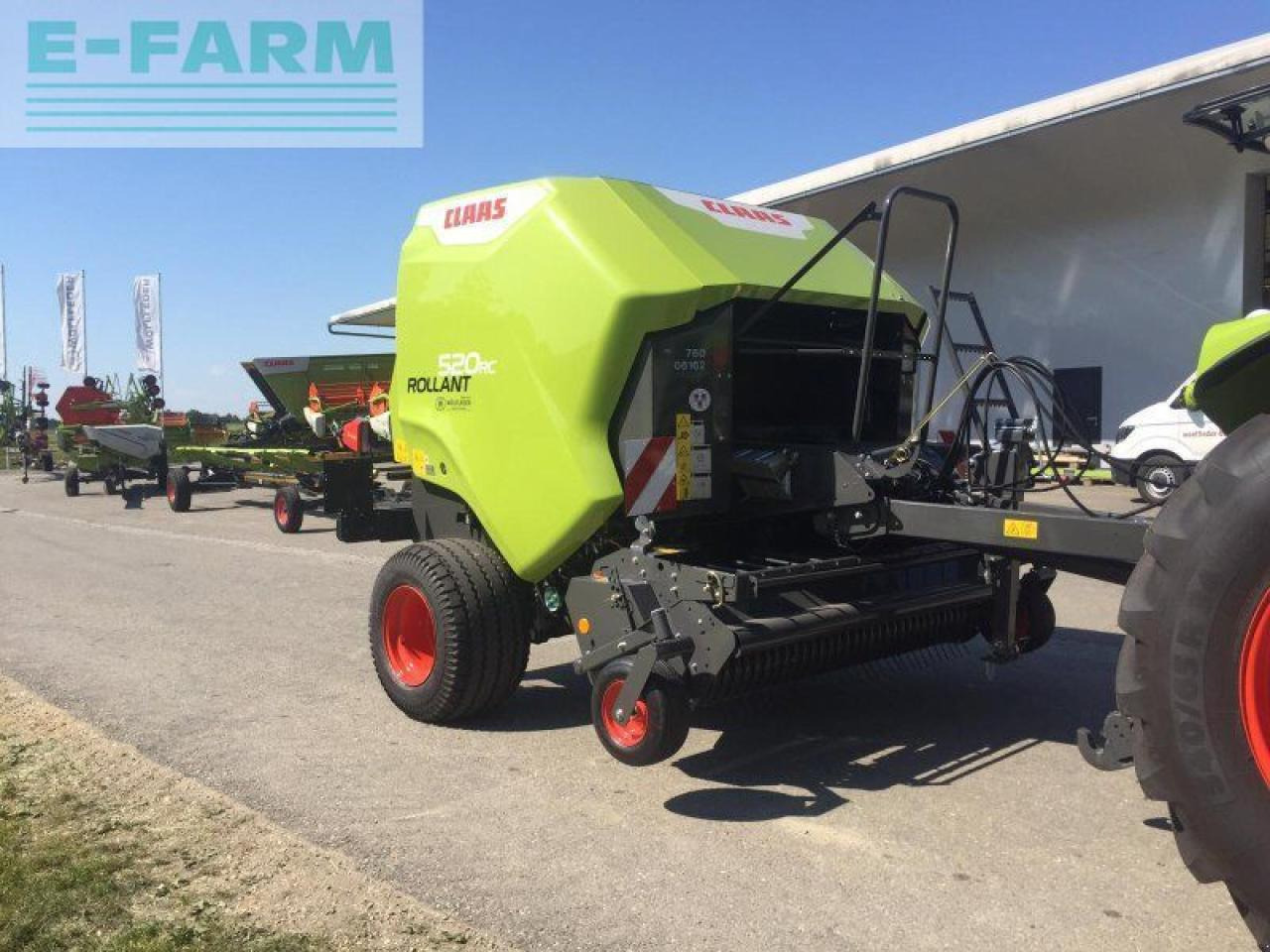 CLAAS rollant 520 rc - מכונת צרור מרובעת: תמונה 1 CLAAS rollant 520 rc - מכונת צרור מרובעת: תמונה 1