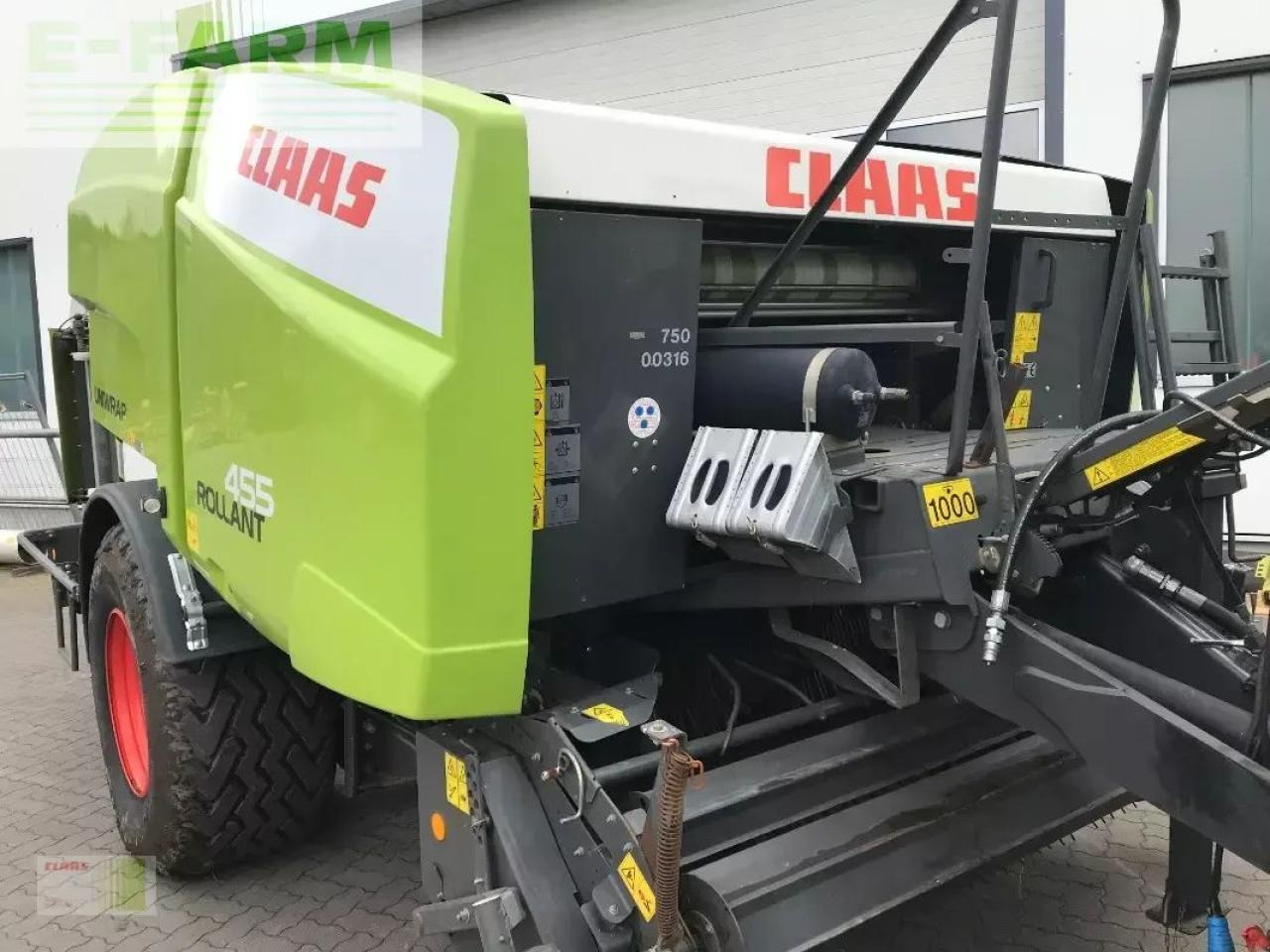 CLAAS rollant uniwrap 455(roto cut 25 messer) - מכונת צרור מרובעת: תמונה 2 CLAAS rollant uniwrap 455(roto cut 25 messer) - מכונת צרור מרובעת: תמונה 2