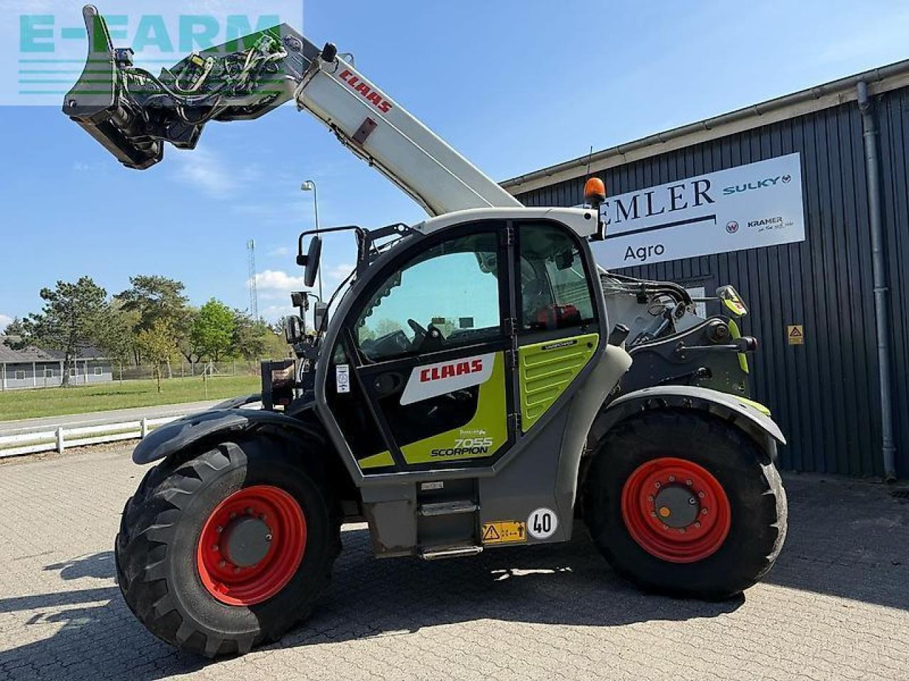CLAAS scorpion 7055 - מפעיל טלסקופי: תמונה 1 CLAAS scorpion 7055 - מפעיל טלסקופי: תמונה 1