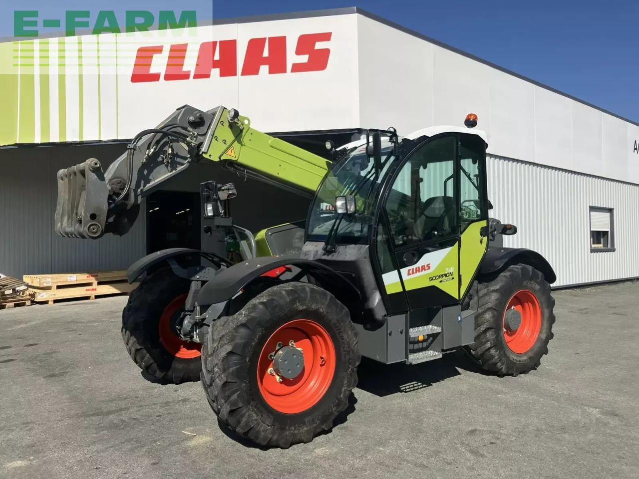 CLAAS scorpion 741 - מפעיל טלסקופי: תמונה 1 CLAAS scorpion 741 - מפעיל טלסקופי: תמונה 1