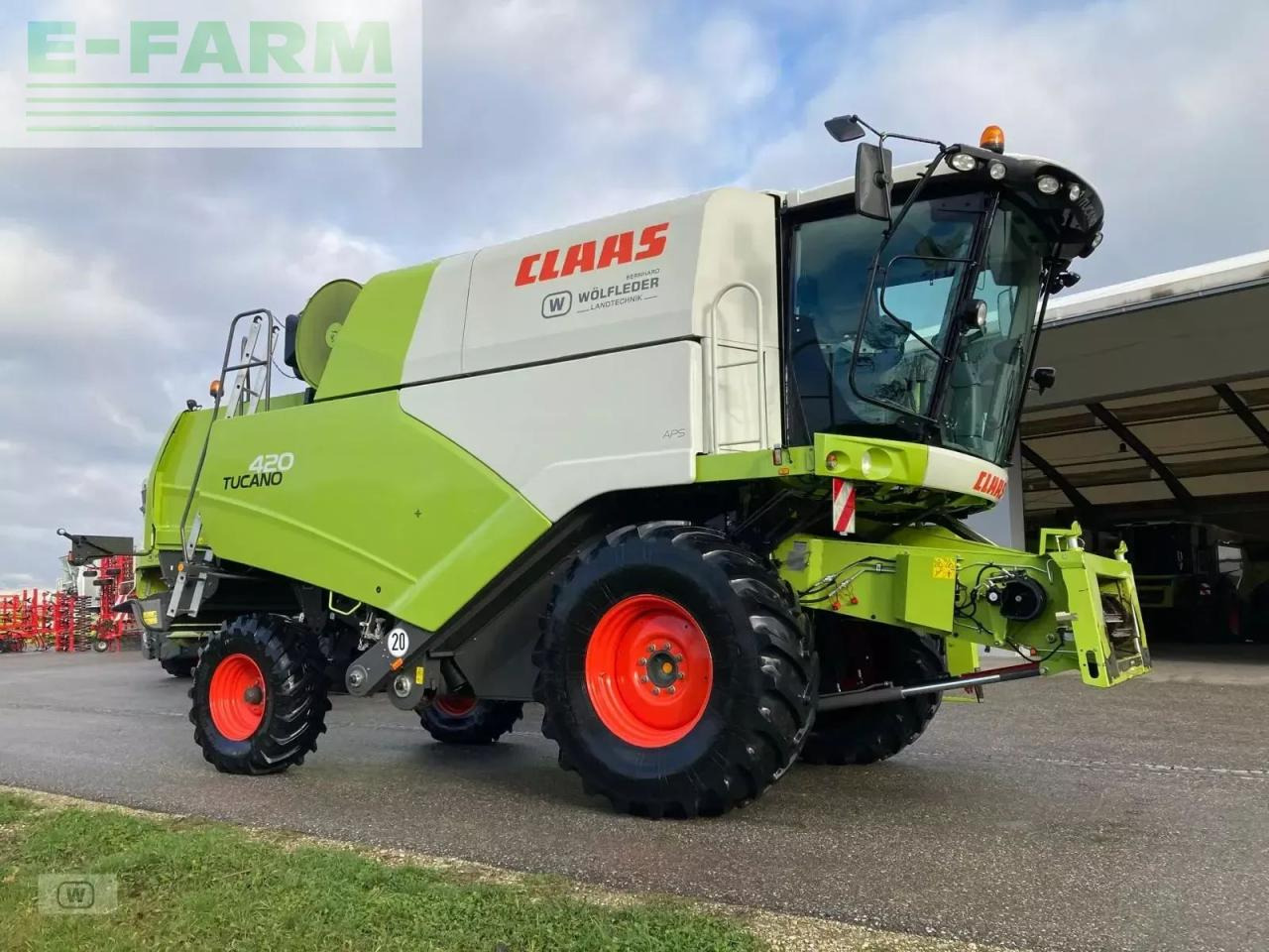 CLAAS tucano 420 - מקצרת קומבינה: תמונה 5 CLAAS tucano 420 - מקצרת קומבינה: תמונה 5