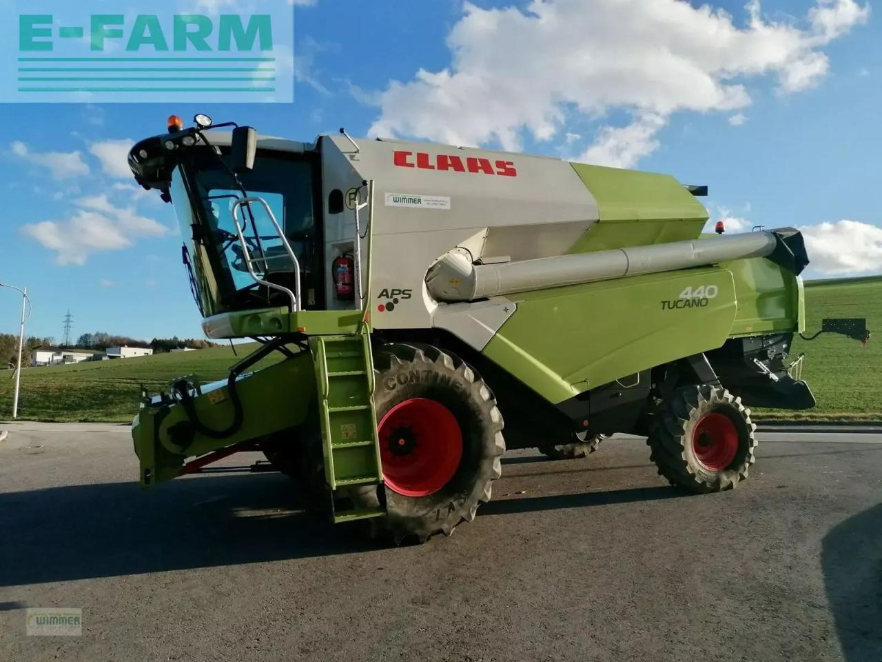 CLAAS tucano 440 - מקצרת קומבינה: תמונה 3 CLAAS tucano 440 - מקצרת קומבינה: תמונה 3