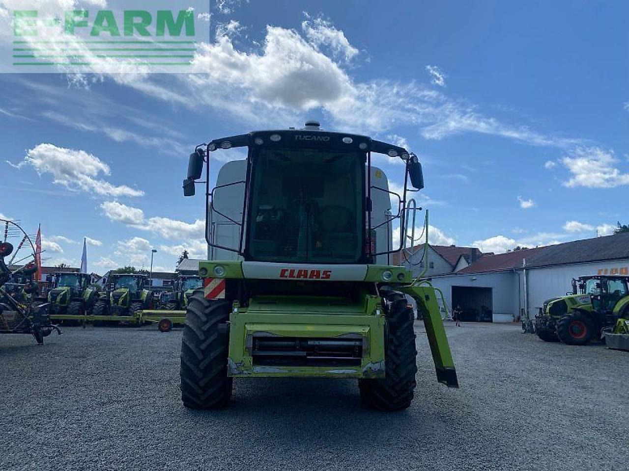 CLAAS tucano 570 - מקצרת קומבינה: תמונה 3 CLAAS tucano 570 - מקצרת קומבינה: תמונה 3