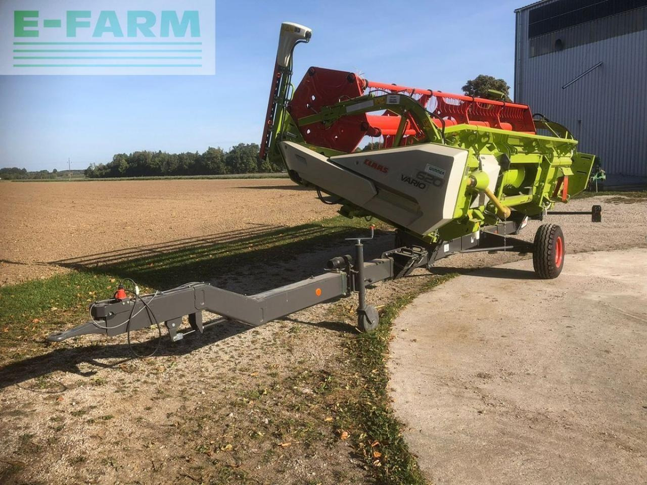 CLAAS v 620 mit wagen - ראש תבואה: תמונה 3 CLAAS v 620 mit wagen - ראש תבואה: תמונה 3