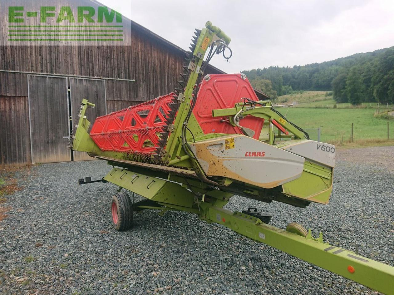 CLAAS v600 vario + raps - ראש תבואה: תמונה 2 CLAAS v600 vario + raps - ראש תבואה: תמונה 2
