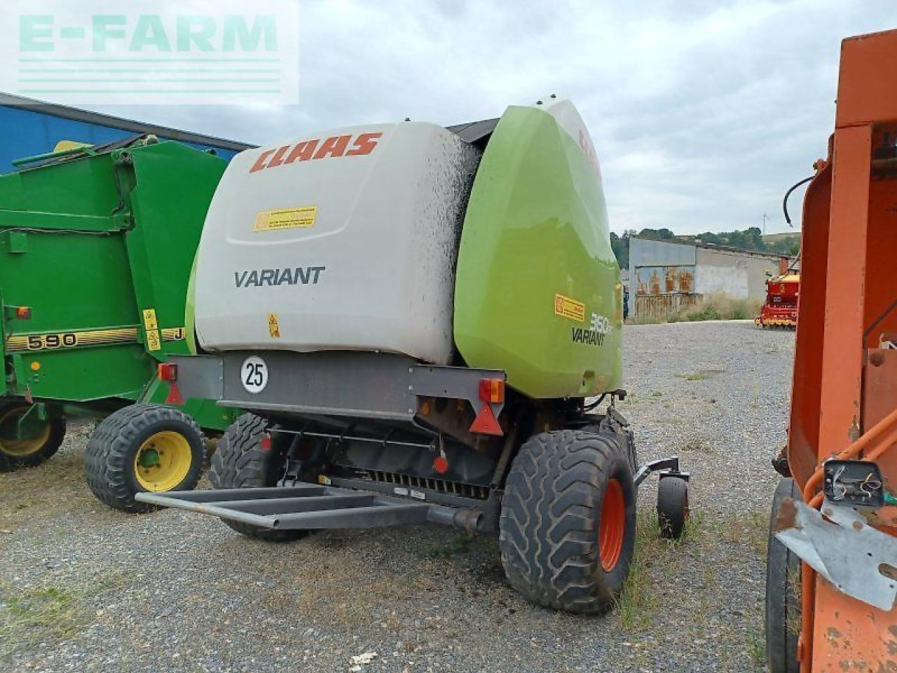 CLAAS variant 360 rc - מכונת צרור מרובעת: תמונה 4 CLAAS variant 360 rc - מכונת צרור מרובעת: תמונה 4