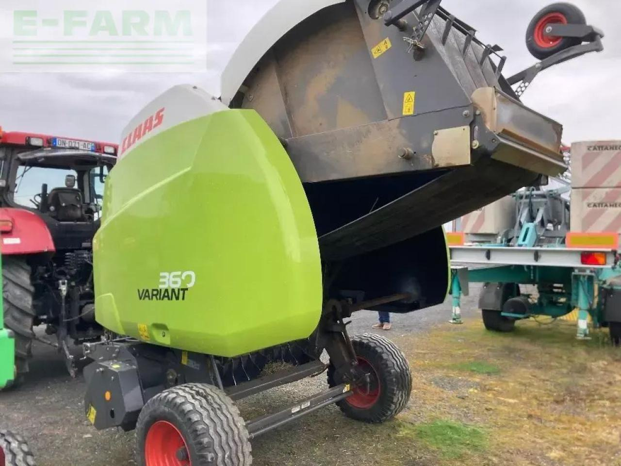 CLAAS variant 360 rf - מכונת צרור מרובעת: תמונה 2 CLAAS variant 360 rf - מכונת צרור מרובעת: תמונה 2