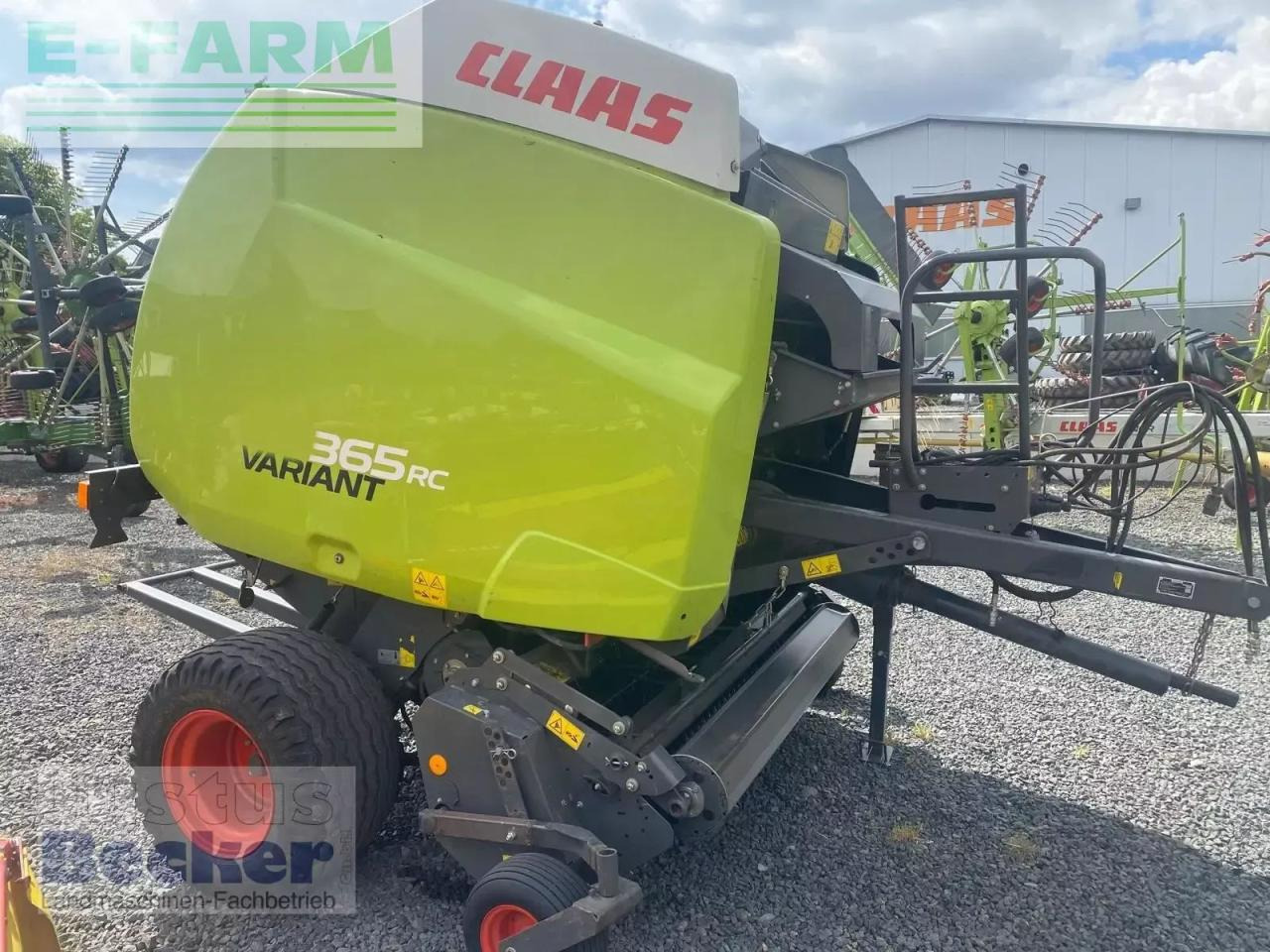 מכונת צרור מרובעת CLAAS variant 365 rc: תמונה 6