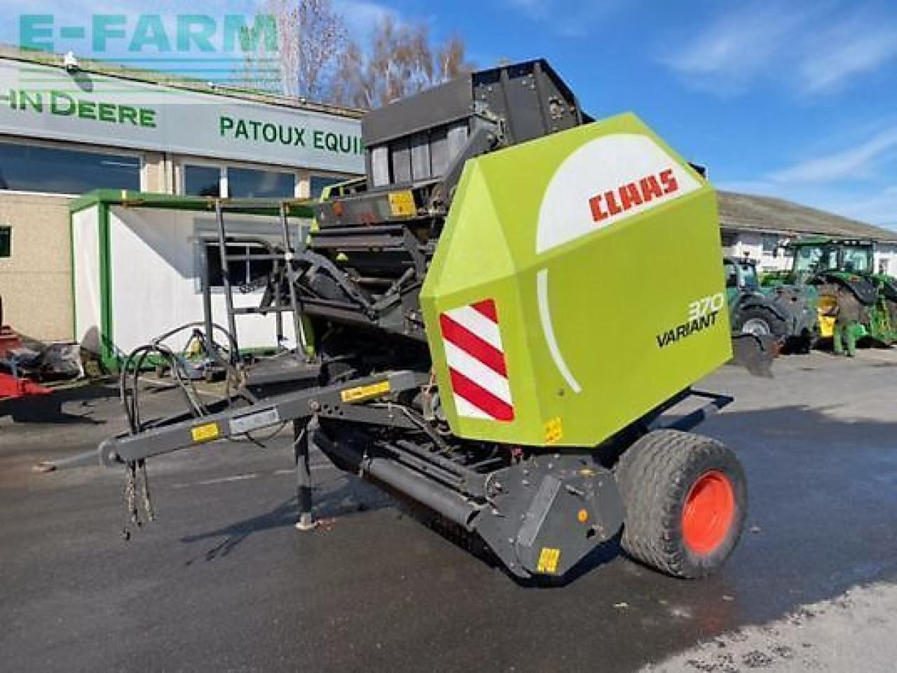 CLAAS variant 370 - מכונת צרור מרובעת: תמונה 1 CLAAS variant 370 - מכונת צרור מרובעת: תמונה 1
