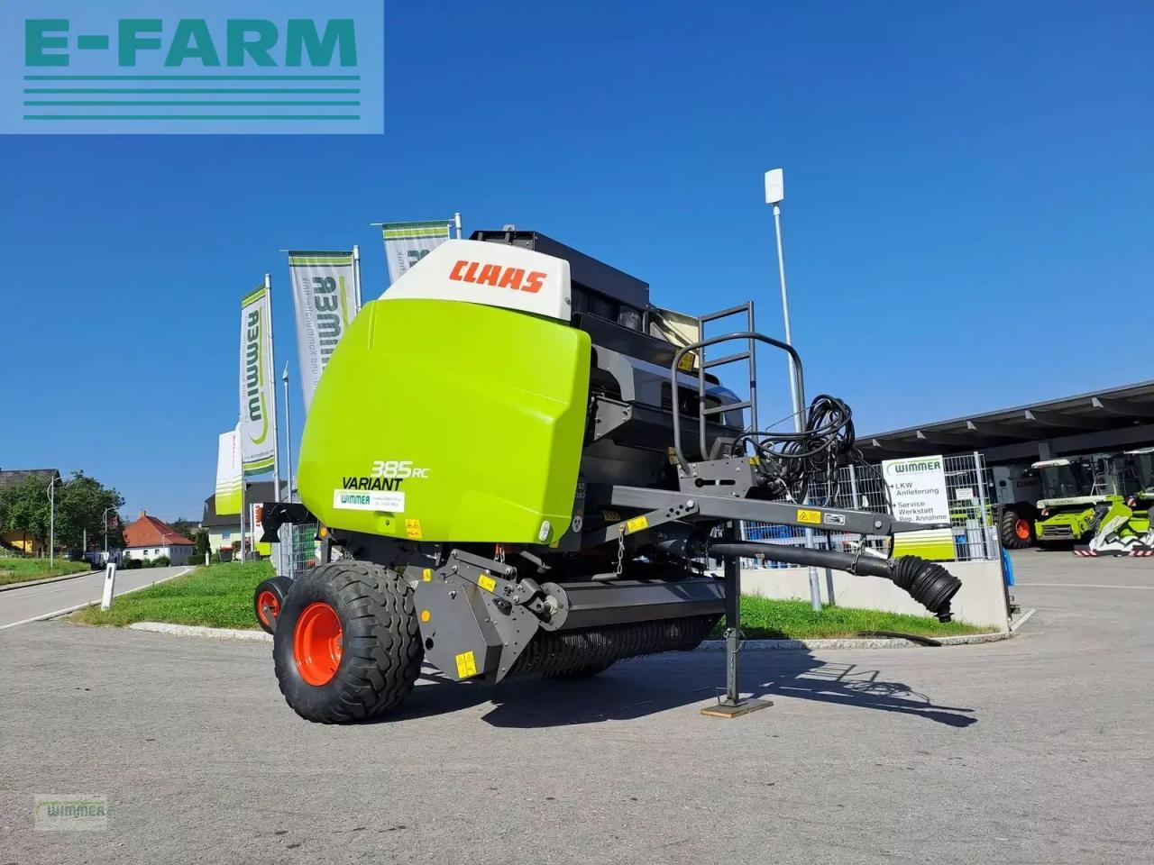 CLAAS variant 385 rc - rundballenpresse - מכונת צרור מרובעת: תמונה 2 CLAAS variant 385 rc - rundballenpresse - מכונת צרור מרובעת: תמונה 2