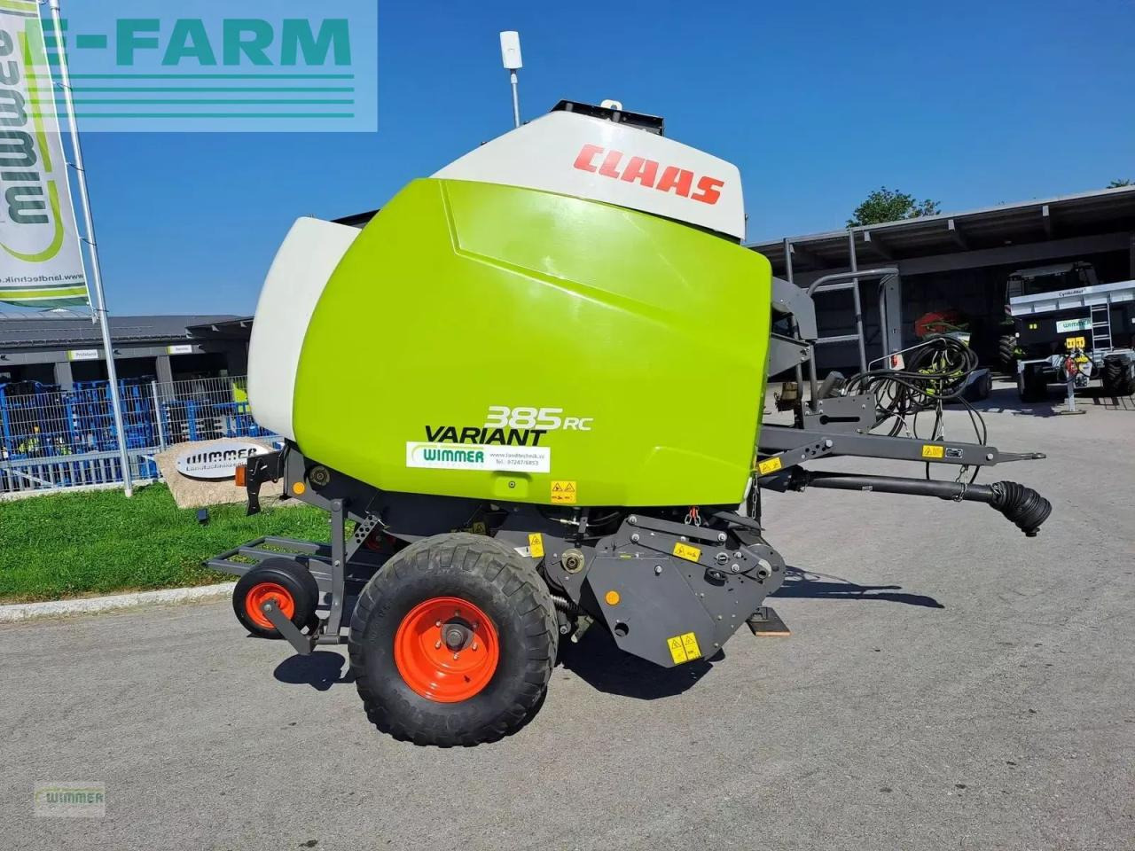 CLAAS variant 385 rc - מכונת צרור מרובעת: תמונה 4 CLAAS variant 385 rc - מכונת צרור מרובעת: תמונה 4