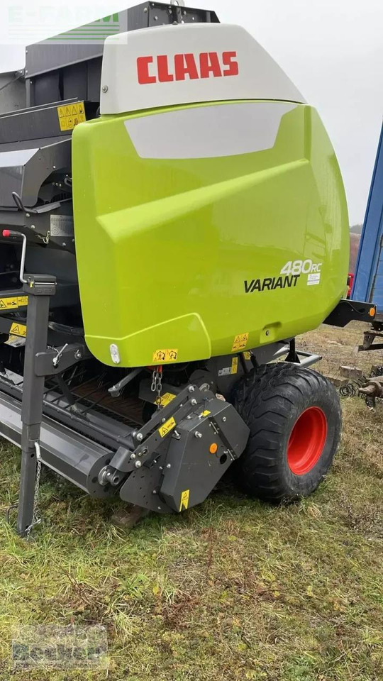 CLAAS variant 480 rc pro - מכונת צרור מרובעת: תמונה 3 CLAAS variant 480 rc pro - מכונת צרור מרובעת: תמונה 3