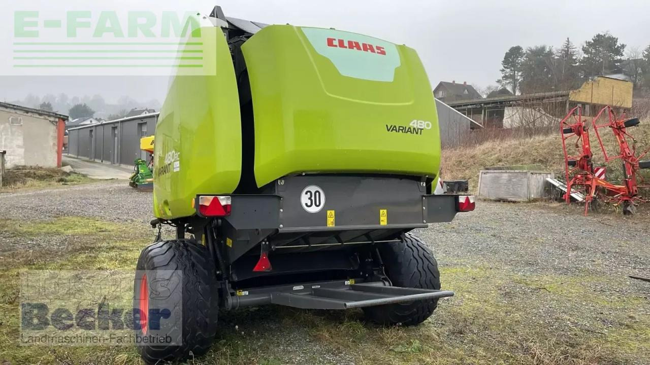 CLAAS variant 480 rc pro - מכונת צרור מרובעת: תמונה 4 CLAAS variant 480 rc pro - מכונת צרור מרובעת: תמונה 4