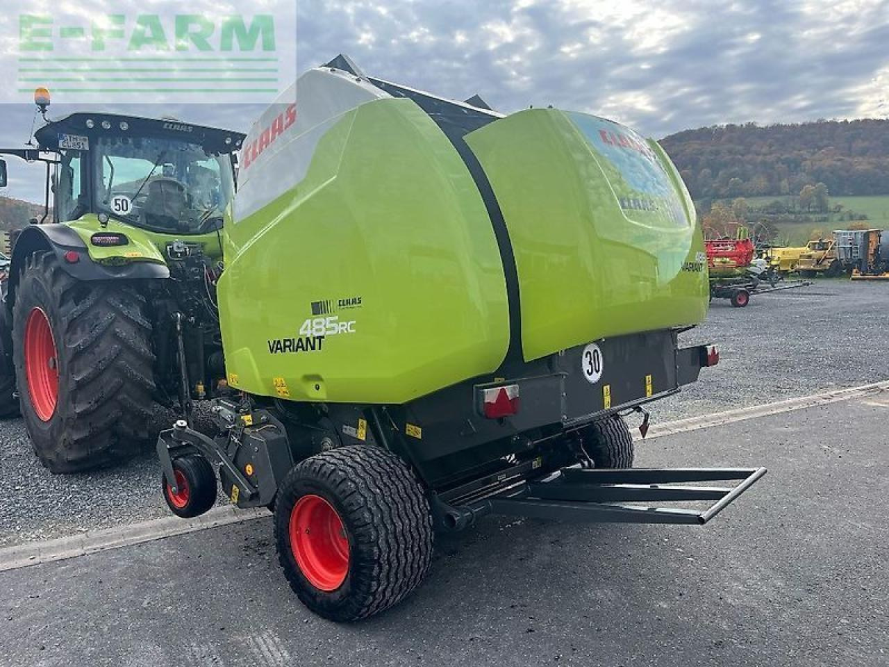 CLAAS variant 485 rc pro - מכונת צרור מרובעת: תמונה 3 CLAAS variant 485 rc pro - מכונת צרור מרובעת: תמונה 3
