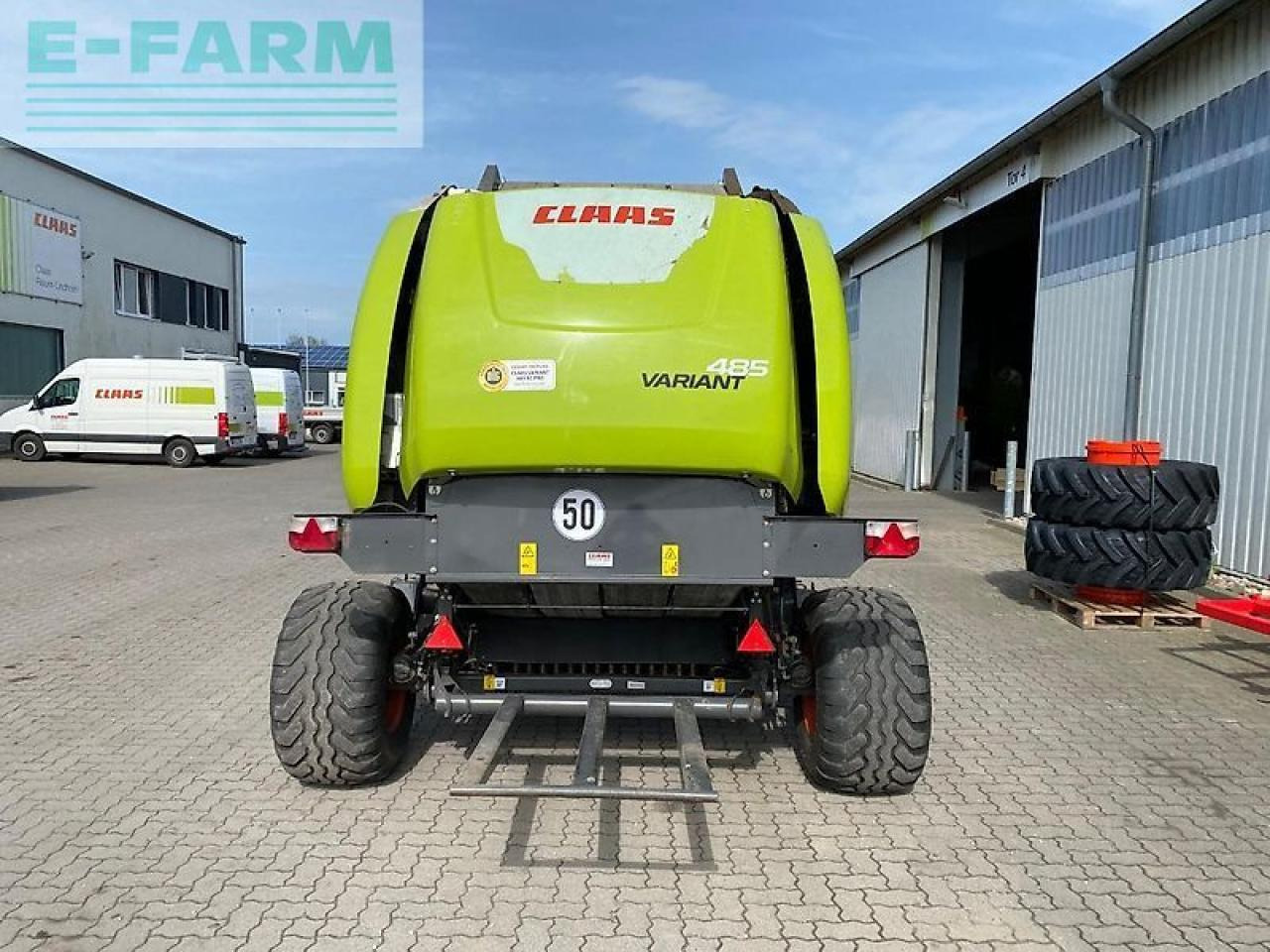 CLAAS variant 485 rc - מכונת צרור מרובעת: תמונה 3 CLAAS variant 485 rc - מכונת צרור מרובעת: תמונה 3