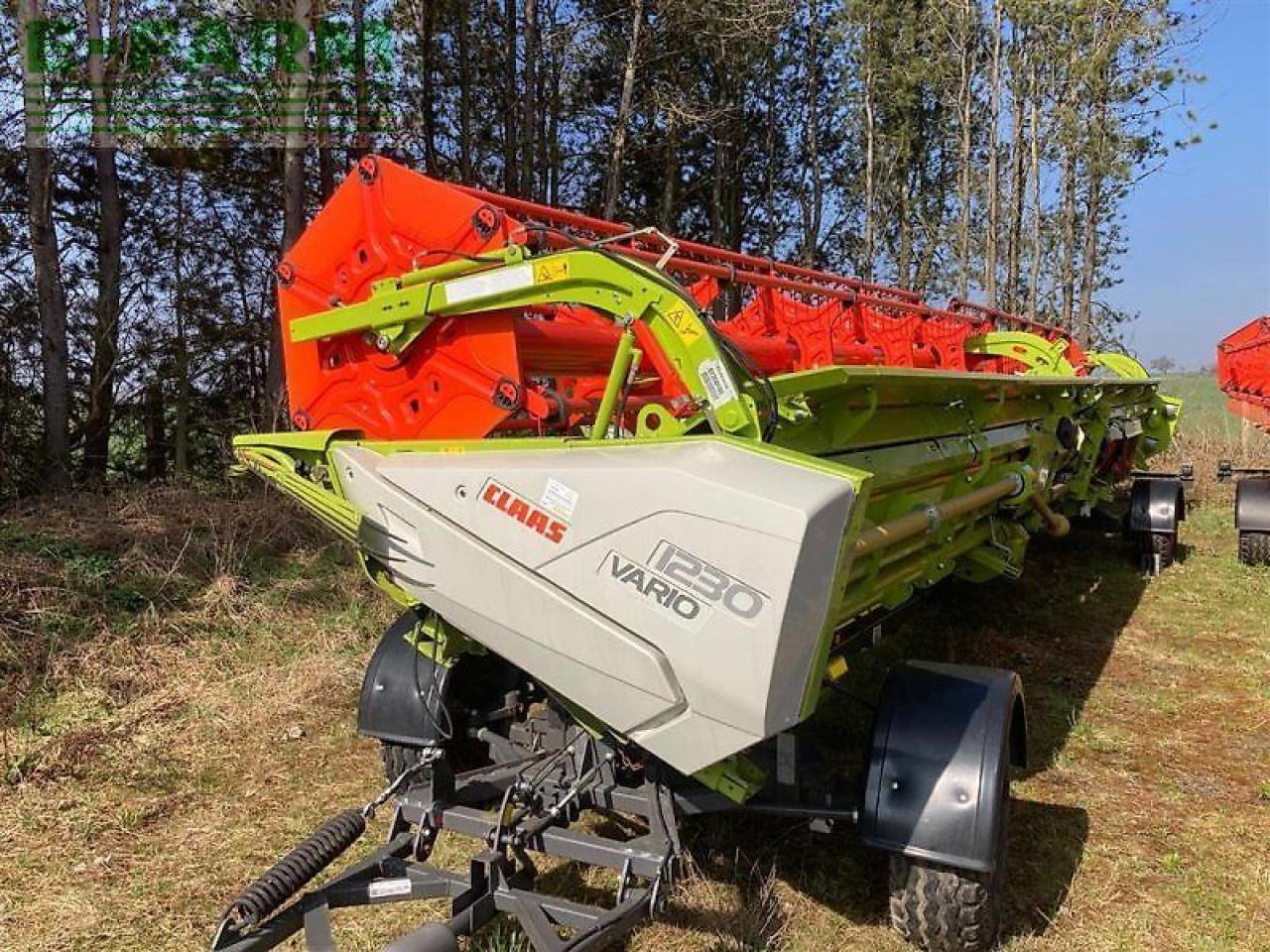 CLAAS vario 1230 ac - צרופת מקצרת מספוא: תמונה 1 CLAAS vario 1230 ac - צרופת מקצרת מספוא: תמונה 1