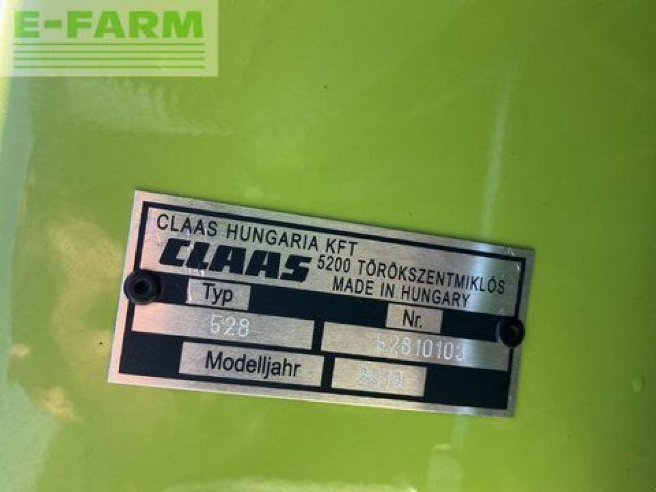 צרופת מקצרת מספוא CLAAS vario 620: תמונה 12 צרופת מקצרת מספוא CLAAS vario 620: תמונה 12
