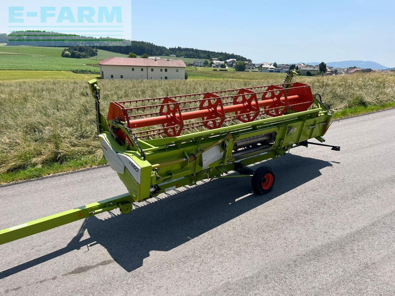 CLAAS vario 660 inkl. rapstrennmesser links/rechts - ראש תבואה: תמונה 1 CLAAS vario 660 inkl. rapstrennmesser links/rechts - ראש תבואה: תמונה 1