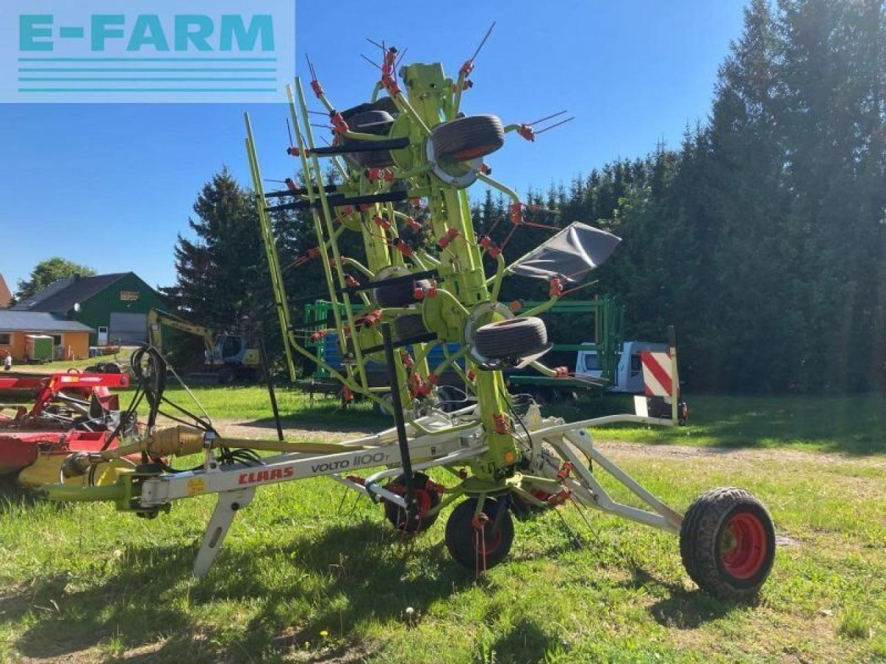 CLAAS volto 1100 t - גורף/ מגרפה: תמונה 1 CLAAS volto 1100 t - גורף/ מגרפה: תמונה 1