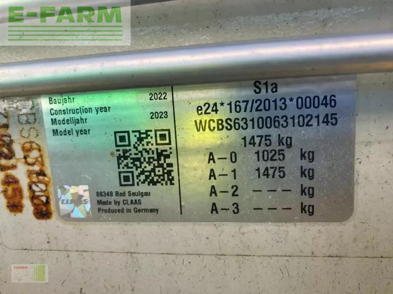 CLAAS volto 1300 t - גורף/ מגרפה: תמונה 2 CLAAS volto 1300 t - גורף/ מגרפה: תמונה 2