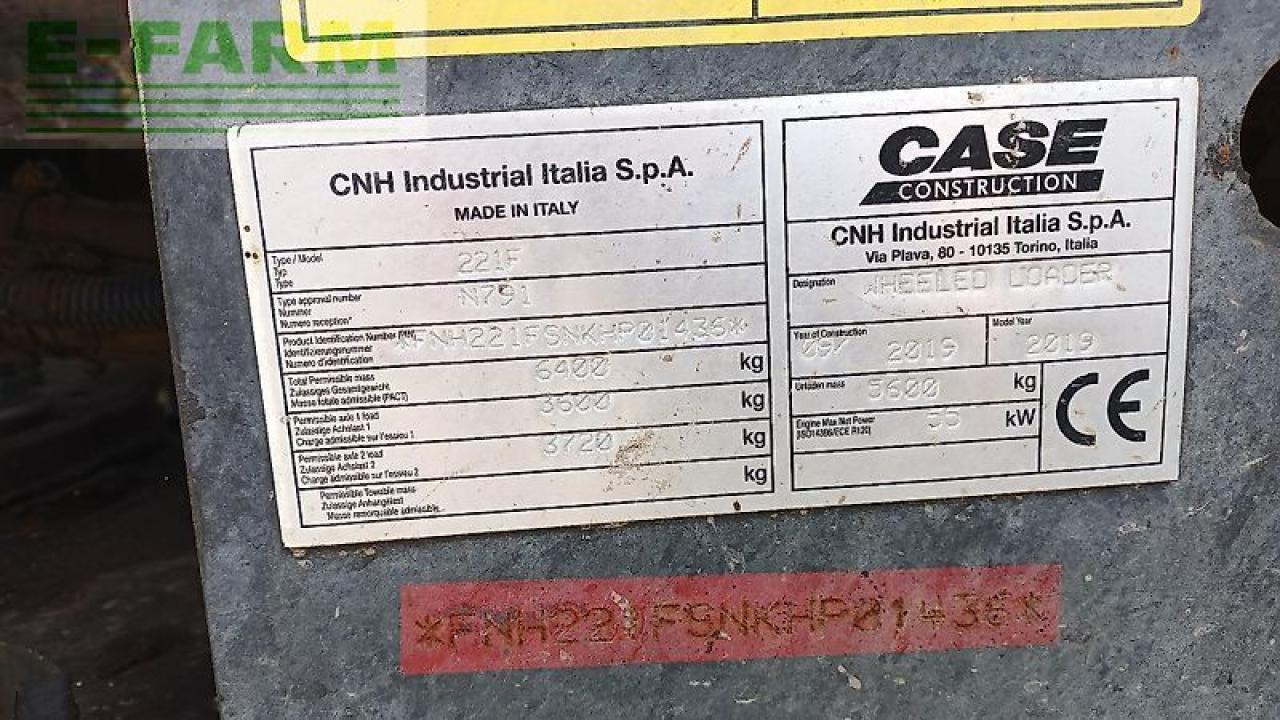Case-IH 221 f - מיני מחפר: תמונה 5 Case-IH 221 f - מיני מחפר: תמונה 5