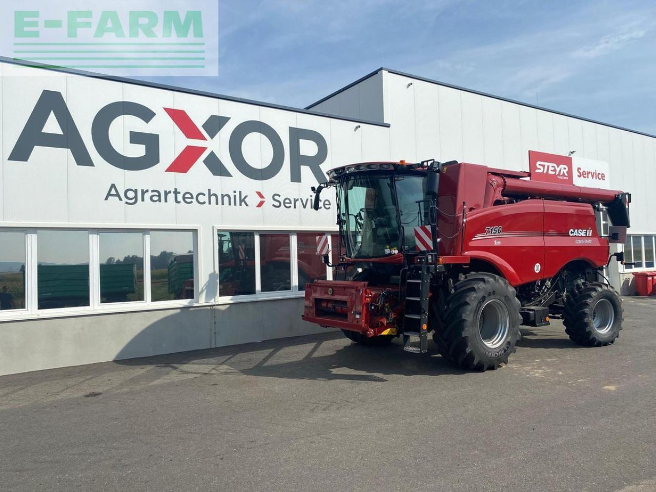 Case-IH axial flow 7150 - מקצרת קומבינה: תמונה 1 Case-IH axial flow 7150 - מקצרת קומבינה: תמונה 1