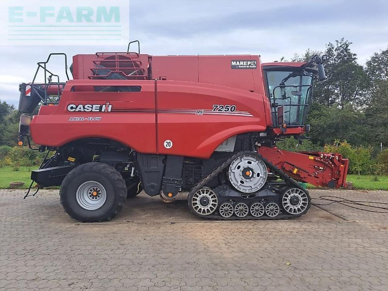 Case-IH axial flow 7250 - מקצרת קומבינה: תמונה 2 Case-IH axial flow 7250 - מקצרת קומבינה: תמונה 2