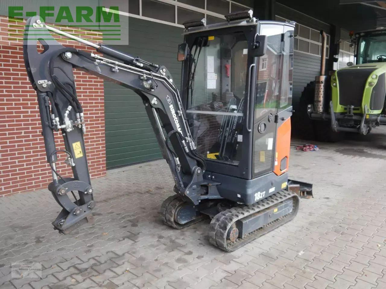 Case-IH eurocomach 18zt - מיני מחפר: תמונה 3 Case-IH eurocomach 18zt - מיני מחפר: תמונה 3