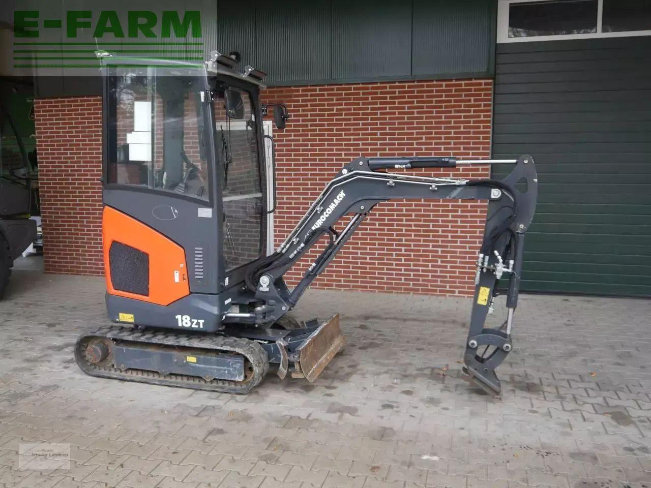 Case-IH eurocomach 18zt - מיני מחפר: תמונה 1 Case-IH eurocomach 18zt - מיני מחפר: תמונה 1