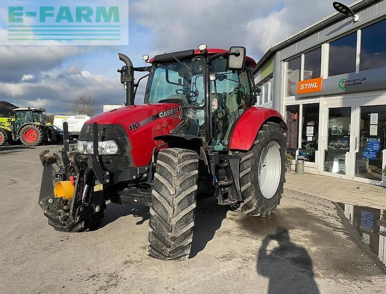 Case-IH maxxum 110 niedrigdach mit fronthydraulik und zapfwelle - טרקטור חקלאי: תמונה 1 Case-IH maxxum 110 niedrigdach mit fronthydraulik und zapfwelle - טרקטור חקלאי: תמונה 1