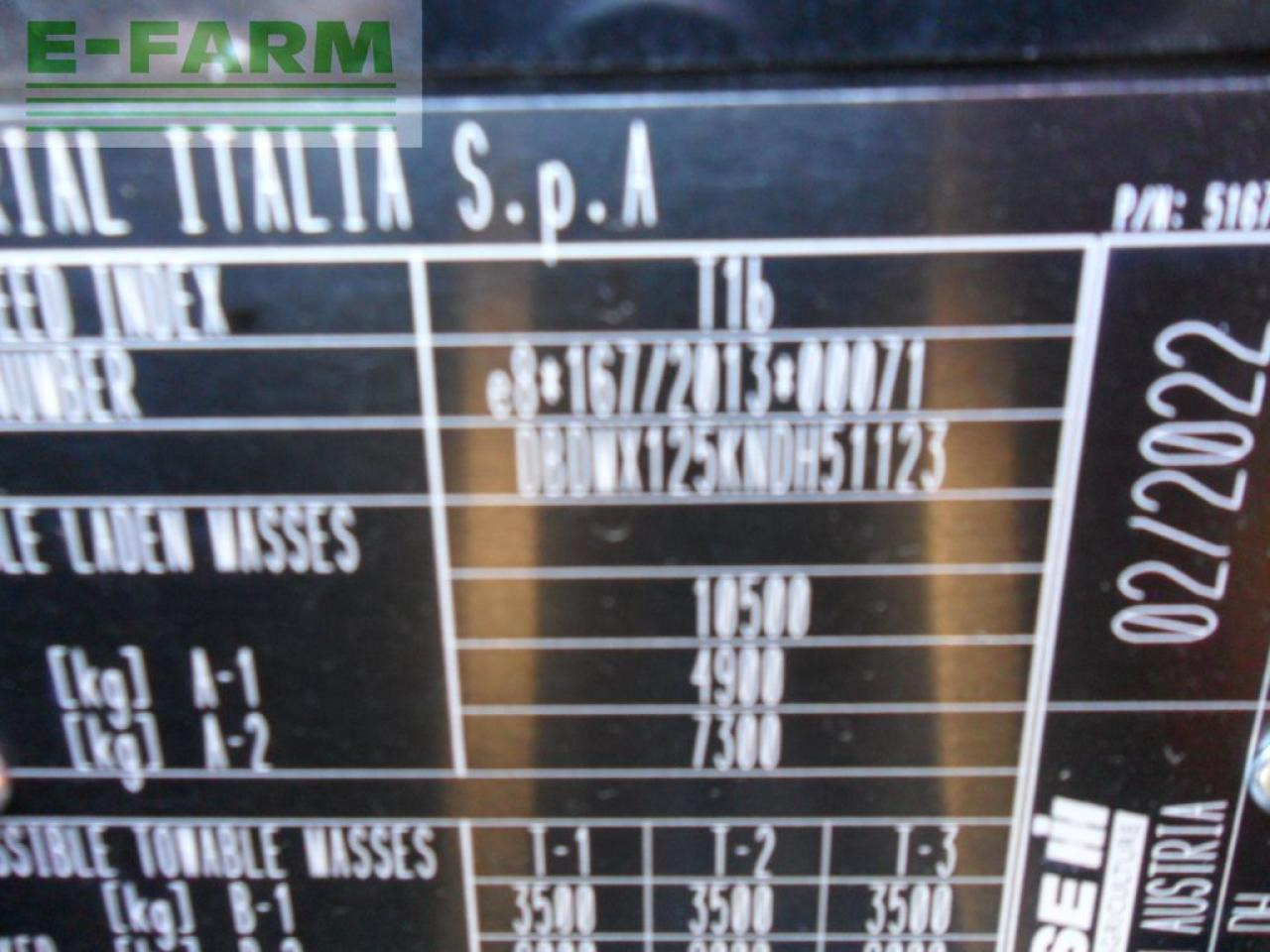 טרקטור חקלאי Case-IH maxxum 125 cvx CVX: תמונה 11