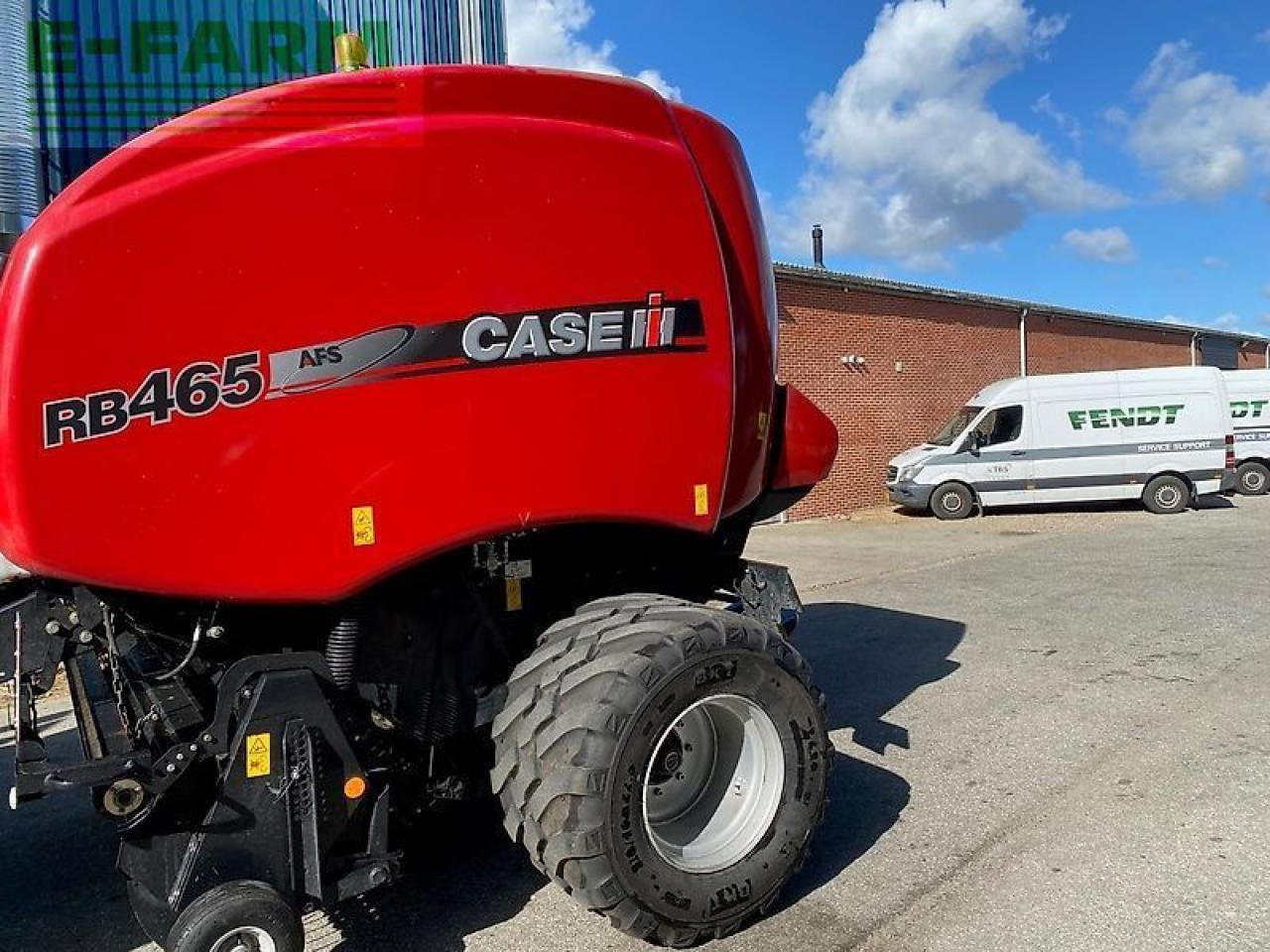 Case-IH rb 465 med snitterr - מכונת צרור מרובעת: תמונה 1 Case-IH rb 465 med snitterr - מכונת צרור מרובעת: תמונה 1