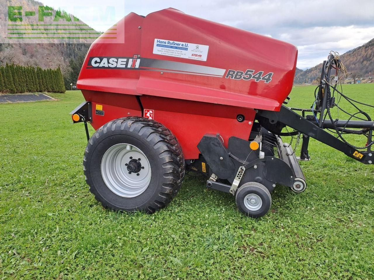 מכונת צרור מרובעת Case-IH rb 544: תמונה 9