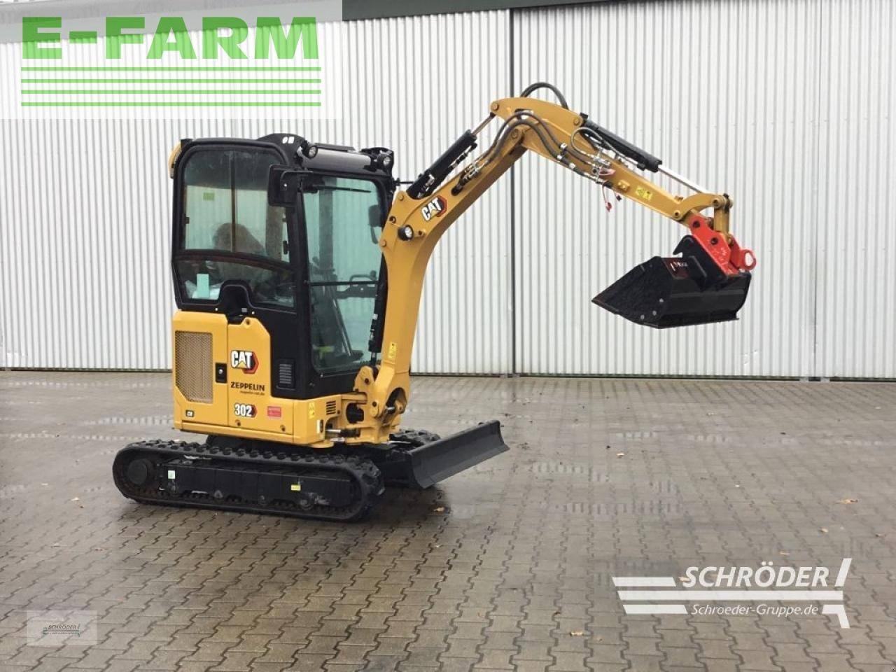 Caterpillar 302 cr - מיני מחפר: תמונה 2 Caterpillar 302 cr - מיני מחפר: תמונה 2