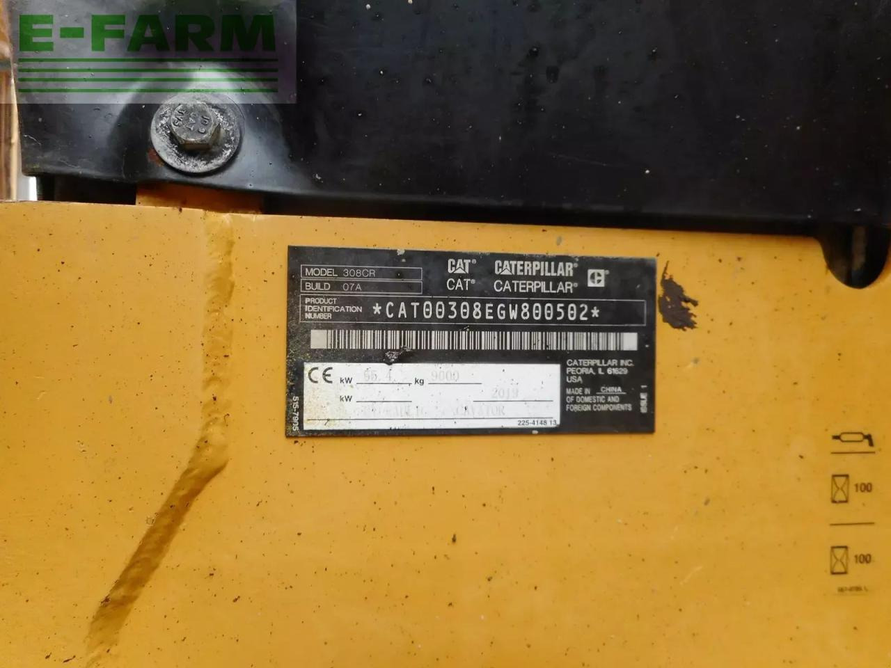 Caterpillar 308cr ( 9t ) powertilt / vollausstattung! - מיני מחפר: תמונה 5 Caterpillar 308cr ( 9t ) powertilt / vollausstattung! - מיני מחפר: תמונה 5