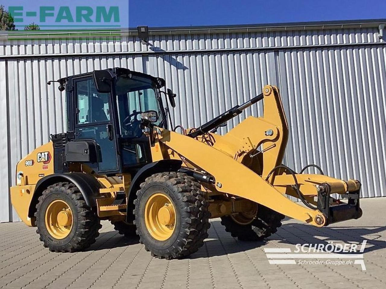 Caterpillar 908 hl-14 - מיני מחפר: תמונה 2 Caterpillar 908 hl-14 - מיני מחפר: תמונה 2