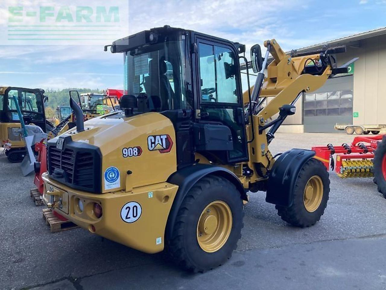 Caterpillar cat 908 - מיני מחפר: תמונה 3 Caterpillar cat 908 - מיני מחפר: תמונה 3