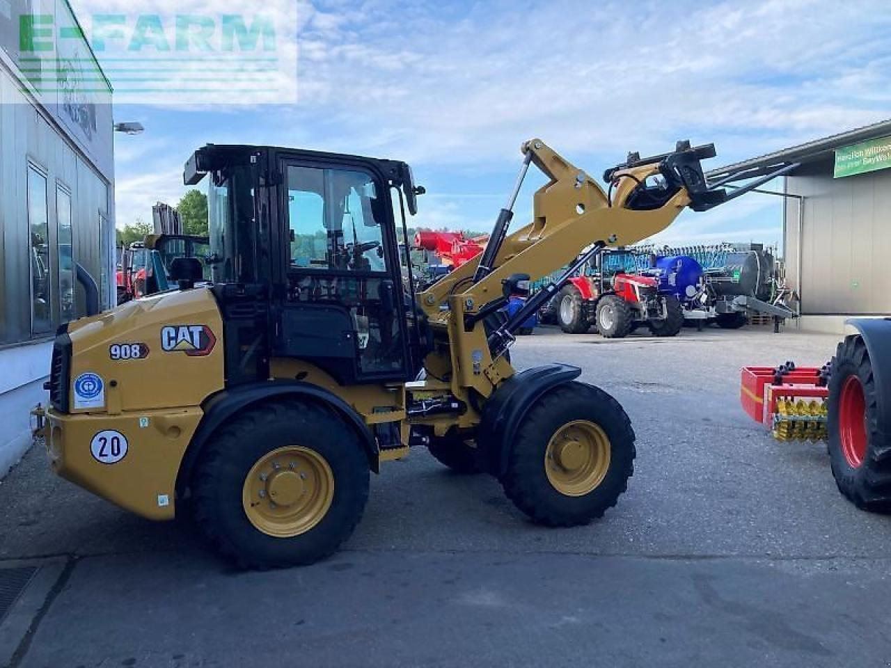 Caterpillar cat 908 - מיני מחפר: תמונה 2 Caterpillar cat 908 - מיני מחפר: תמונה 2