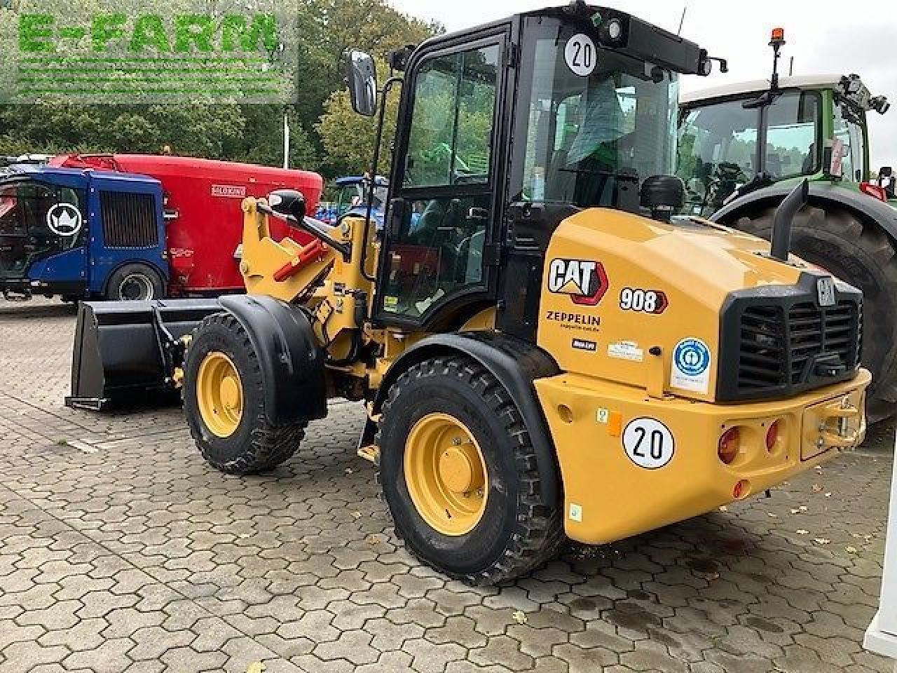 Caterpillar radlader 908hl - מיני מחפר: תמונה 3 Caterpillar radlader 908hl - מיני מחפר: תמונה 3