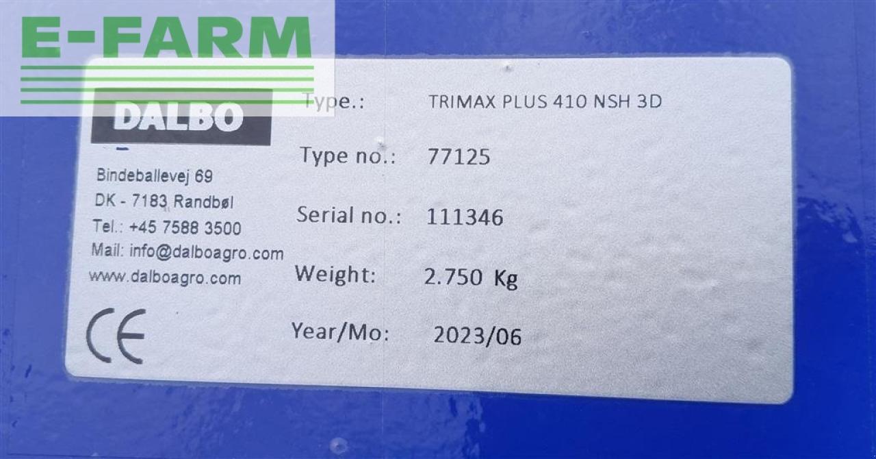 Dalbo trimax 410 - קלטרת: תמונה 5 Dalbo trimax 410 - קלטרת: תמונה 5
