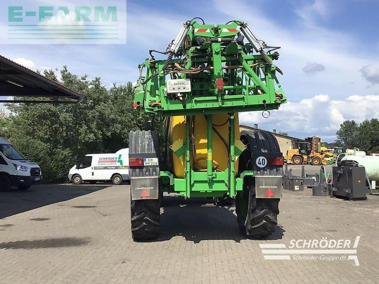 Dammann anp 5000 - מרסס נגרר: תמונה 4 Dammann anp 5000 - מרסס נגרר: תמונה 4