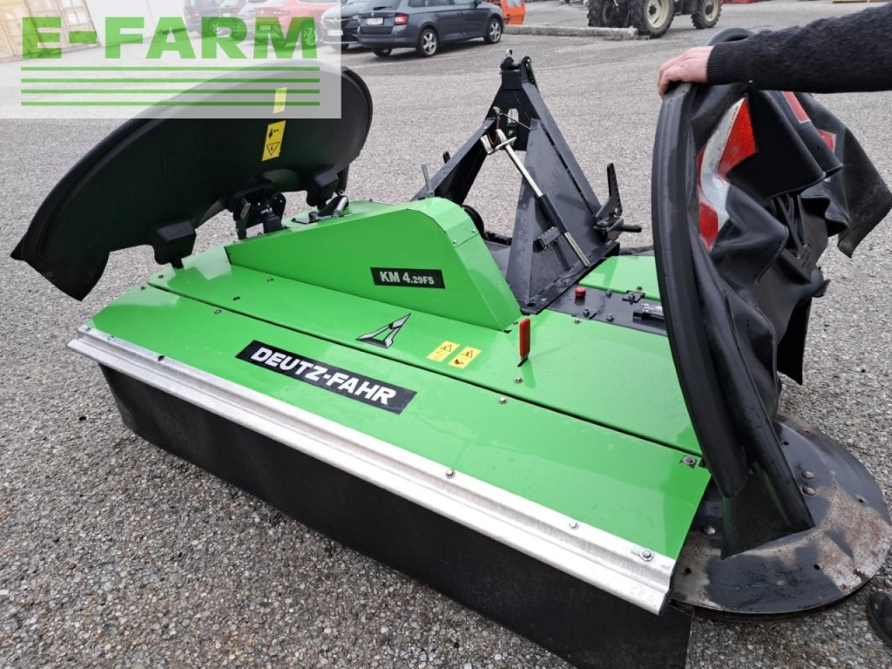 Deutz-Fahr KM 4.29 FS Trommelmähwerk - מכסחה: תמונה 4 Deutz-Fahr KM 4.29 FS Trommelmähwerk - מכסחה: תמונה 4
