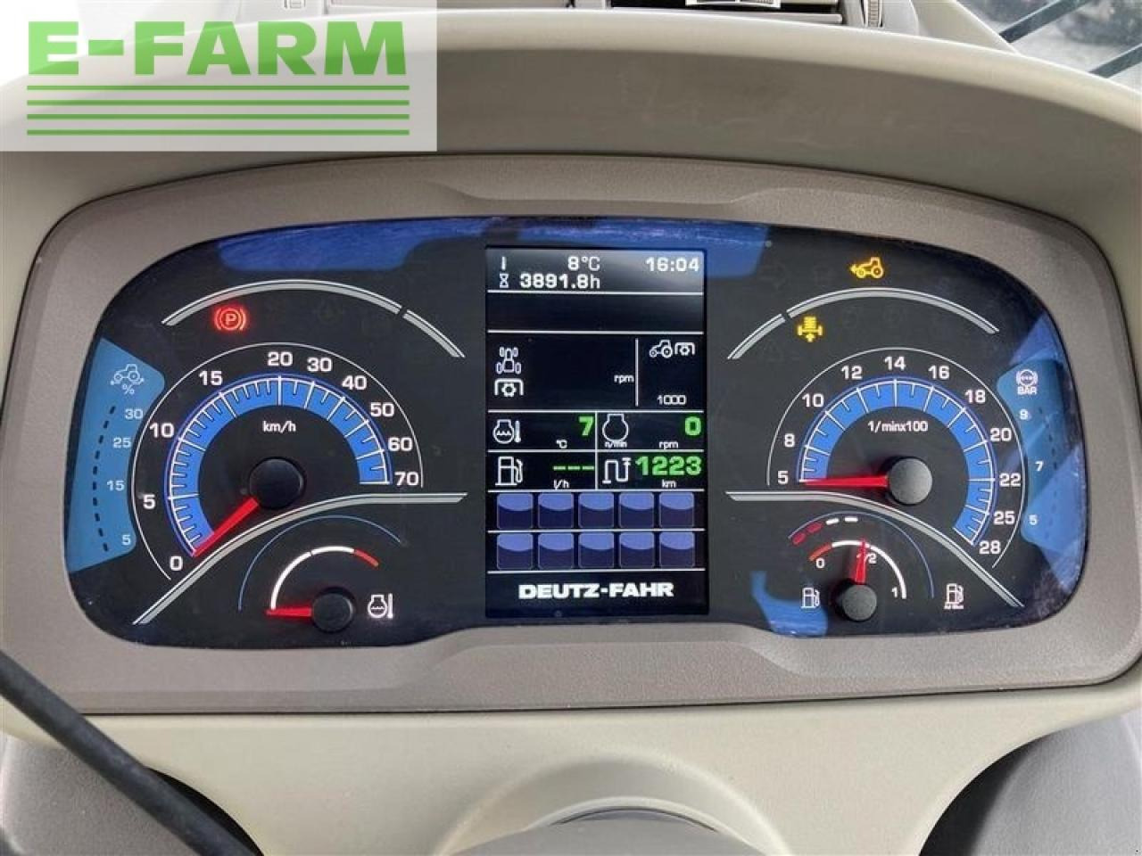 טרקטור חקלאי Deutz-Fahr agrotron 7250 ttv: תמונה 19