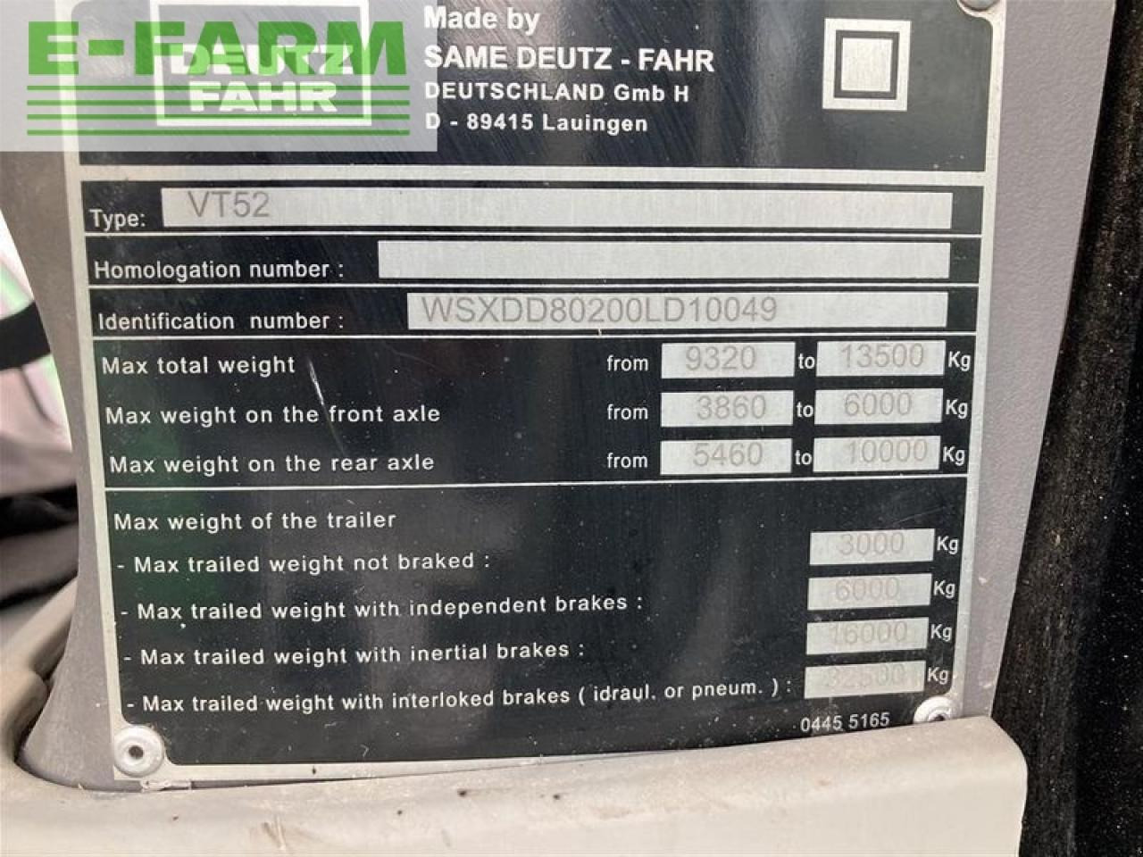 טרקטור חקלאי Deutz-Fahr agrotron 7250 ttv: תמונה 28